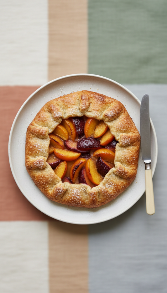Seasonal Stone Fruit Galette