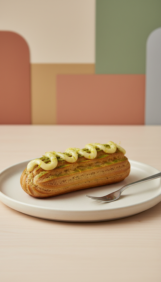 Matcha Yuzu Éclair